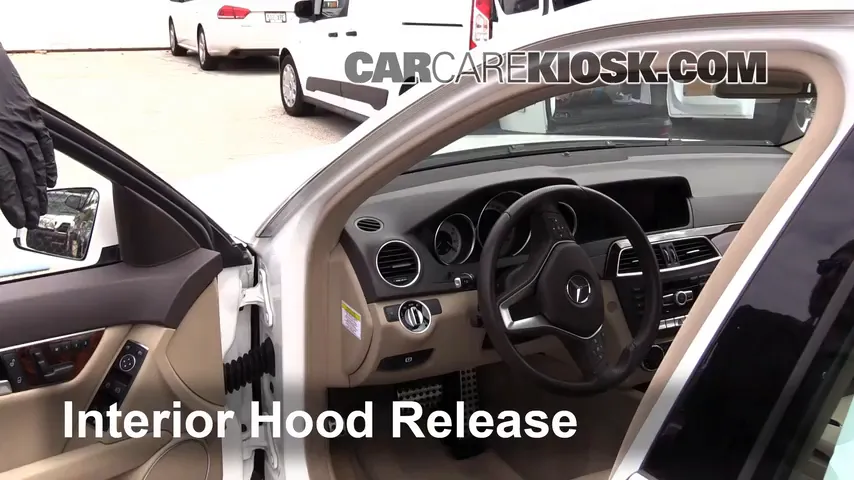 2013 Mercedes-Benz C300 4Matic Sport 3.5L V6 Hood